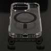 Tel Protect Strap átlátszó tok iPhone 16 fekete tok-5900217469070 3 kép