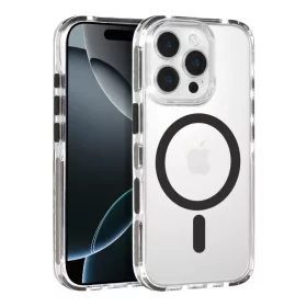 Tel Protect Strap Clear tok iPhone 16 Pro Max fekete-5900217469193 2 kép
