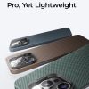 Benks Magnetic Armor Tint Kevlar 1000D (S065) iPhone 16 Pro kék tok-6948005915964 6 kép