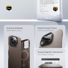 Benks Magnetic Armor Tint Kevlar 1000D (S065) iPhone 16 Pro kék tok-6948005915964 7 kép