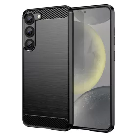 Szénszálas tok Samsung Galaxy S23 fekete