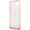 Original Case GUESS IML Metal Glitter 4G Circle Triangle MagSafe iPhon-3666339454128 6 kép