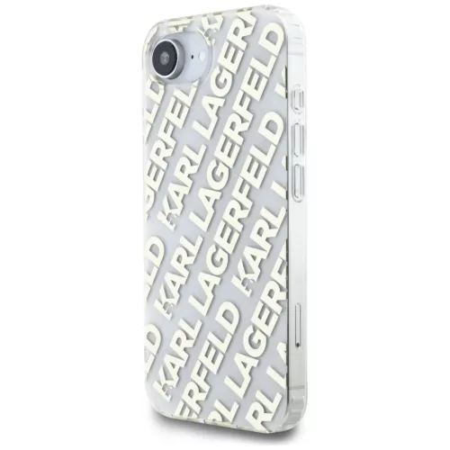  iPhone 16e Arany Eredeti Pouch KARL LAGERFELD IML Repeat Logo tok-3666339454272 2 kép
