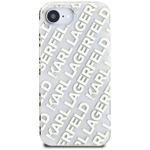  iPhone 16e Arany Eredeti Pouch KARL LAGERFELD IML Repeat Logo tok-3666339454272 3 kép
