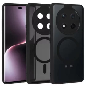  Honor Magic 7 Lite fekete teljes matt mágneses tok