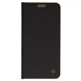 Csodás Keret Karbon Tok Samsung Galaxy S25 Edge fekete tok-5900217473527 2 kép