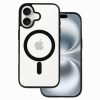 Akril színű Magsafe iPhone 17 tok fekete tok-5900217474548 6 kép