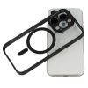 Akril színű Magsafe iPhone 17 tok fekete tok-5900217474548 4 kép