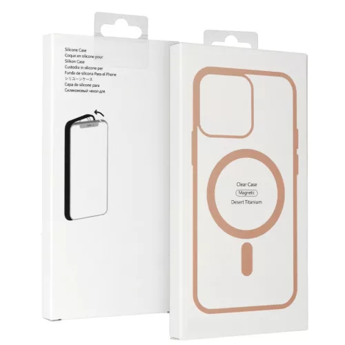  iPhone 17 sivatagi titán Akril színű Magsafe tok-5900217474586 4 kép