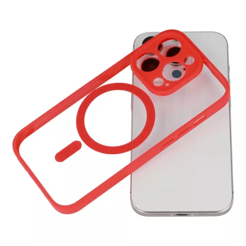  iPhone 17 Pro piros Akril színű Magsafe tok-5900217474616 4 kép