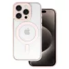  iPhone 17 Pro Max Világos Rózsaszín Akril Színű Magsafe tok