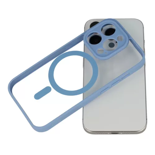  iPhone 17 Air világoskék Akril színű Magsafe tok-5900217474746 4 kép