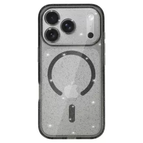 Iphone 17 Air Fekete Tiszta Glitter Magsafe Tok-5900217475569 2 kép