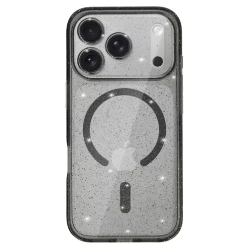 Iphone 17 Air Fekete Tiszta Glitter Magsafe Tok-5900217475569 2 kép