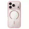 Glitter Magsafe fliptok iPhone 17 Pro Max tok rózsaszín átlátszó-5900217475637 2 kép