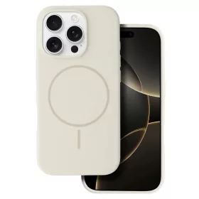 Magsafe Slim Silicone tok Iphone 17 Pro stone