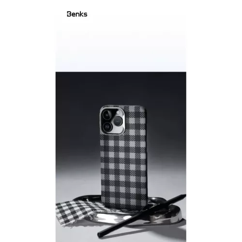  iPhone 16 Pro Max piros Benks Mágneses Armor Vichy Kevlar tok (RF66)-6948005914592 10 kép