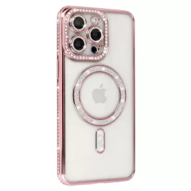  iPhone 17 Pink Bling MagSafe tok-5900217478393 2 kép