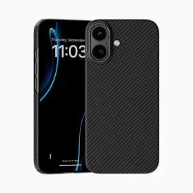    iPhone 17 Fekete Benks Magnetic Armor Air Kevlar Case Metal Frame 600D (0067) tok