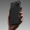  Iphone 17 Air fekete Benks Magnetic Armor Air Kevlar tok fém kerette-6948005963187 6 kép