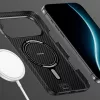  Iphone 17 Air fekete Benks Magnetic Armor Air Kevlar tok fém kerette-6948005963187 7 kép
