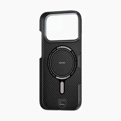  iPhone 17 Pro Max Fekete Benks Magnetic Armor Air Kevlar Metal Frame -6948005963149 3 kép
