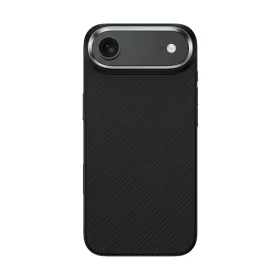    iPhone 17 Air fekete Benks Magnetic Armor Pro Kevlar tok Metal Frame 600D (A068) (Kamera vezérlő gomb)
