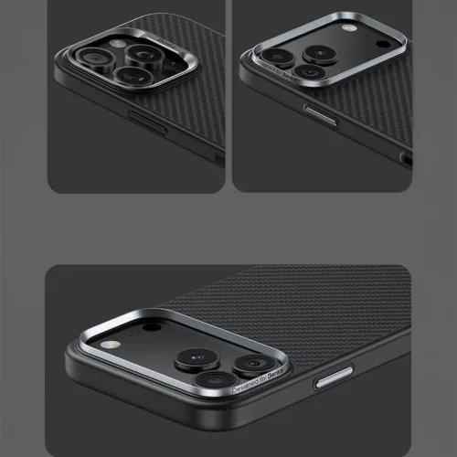  iPhone 17 Pro Fekete Benks Mágneses Védőpáncél Pro Kevlar Tok F�-6948005963088 9 kép