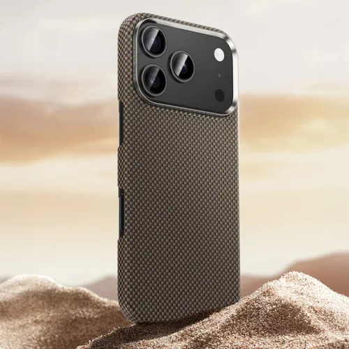  iPhone 17 Air arany Benks Magnetic Armor Tint Kevlar 1000D (0068) tok-6948005963385 4 kép
