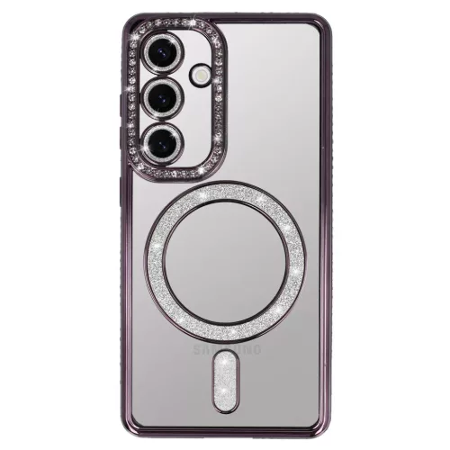 Bling MagSafe tok Samsung Galaxy S25 FE számára lila-5900217482765 3 kép