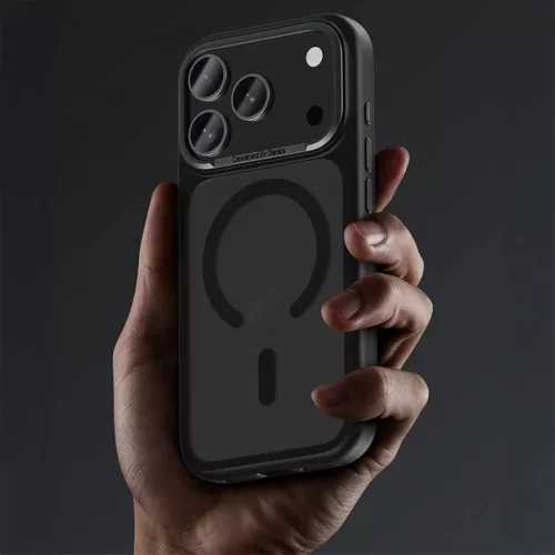  iPhone 17 Air Fekete Benks Mágneses Mist Metal Frame tok (0068) (Kam-6948005964665 3 kép