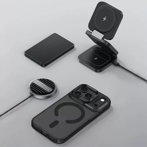  iPhone 17 Air Fekete Benks Magnetic Lucid Armor tok (Kamera Vezérlő-6948005965037 4 kép