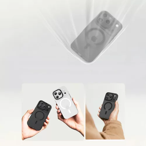  iPhone 17 Pro Max fekete Benks Magnetic Lucid Armor tok (0070) (Kamer-6948005965020 7 kép