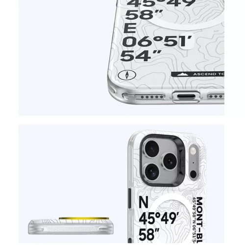  iPhone 17 Pro Benks Dynamic Magnetic Summit Mont-Blanc (0069) tok (Ka-6948005964085 9 kép