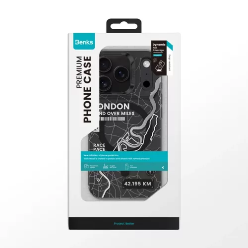  iPhone 17 Pro Benks Dinamikus Mágneses Város tok London (A069) (Kam-6948005964160 7 kép