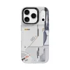  iPhone 17 Pro Fehér Benks Dynamic Magnetic Mecha tok (E069) (Kamera vezérlő gomb) tok