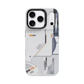    iPhone 17 Pro Fehér Benks Dynamic Magnetic Mecha tok (E069) (Kamera vezérlő gomb) tok