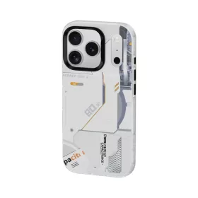  iPhone 17 Pro Fehér Benks Dynamic Magnetic Mecha tok (E069) (Kamera -6948005964221 2 kép