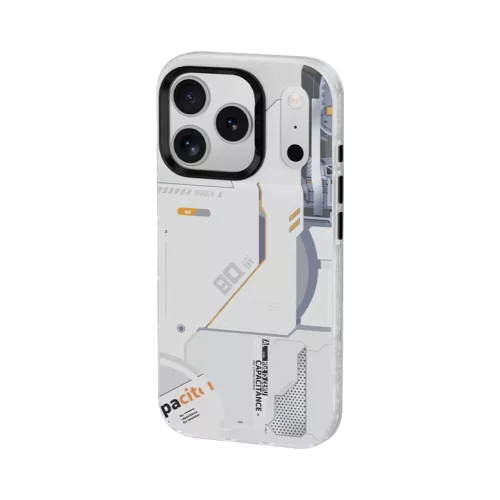  iPhone 17 Pro Fehér Benks Dynamic Magnetic Mecha tok (E069) (Kamera -6948005964221 2 kép