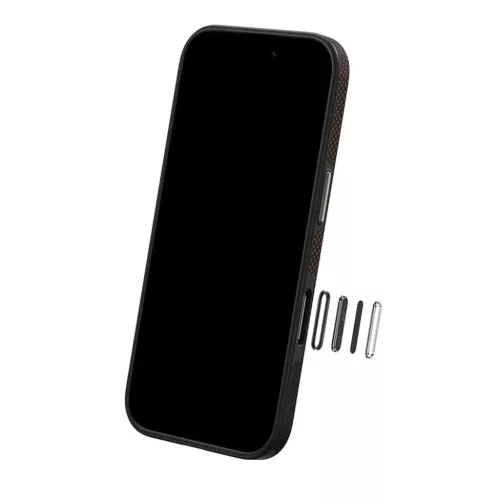  iPhone 16 Pro Max fekete Benks Mágneses Armor Pro Kevlar Tok Fém Ke-6948005970031 4 kép