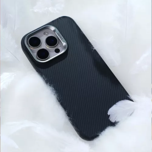  iPhone 16 Pro Max fekete Benks Mágneses Armor Pro Kevlar Tok Fém Ke-6948005970031 6 kép