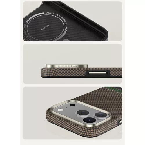 iPhone 17 Pro Max Benks Magnetic Armor Pro Prestige Kevlar 600D tok (K-6948005962357 10 kép