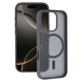  iPhone 16 Pro Max Szürke Tel Protect Aura Matt Magsafe tok