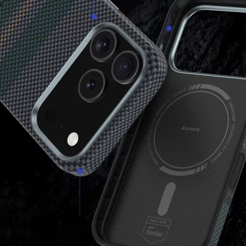  iPhone 17 Pro Max Benks Magnetic Armor Pro Aurora Kevlar 600D tok-6948005962524 6 kép