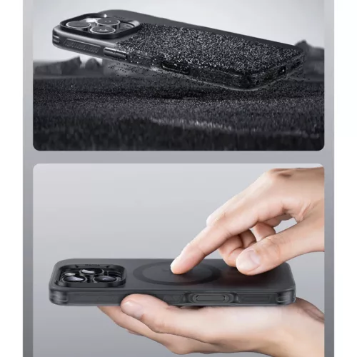 Benks Magnetic Lucid Armor tok (B065) iPhone 16 Pro-hoz fekete (Kamera-6948005965013 6 kép