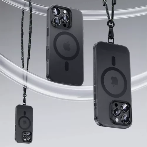 Benks Magnetic Lucid Armor tok (B065) iPhone 16 Pro-hoz fekete (Kamera-6948005965013 7 kép