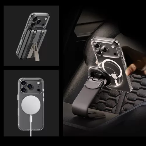  Iphone 17 Pro Max átlátszó Rock Crystal Shield Series mágneses to-6942433003675 5 kép