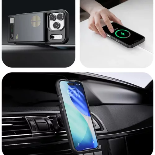  iPhone 17 Air átlátszó-fekete Rock Guard Lens Protection Series m�-6942433010406 5 kép
