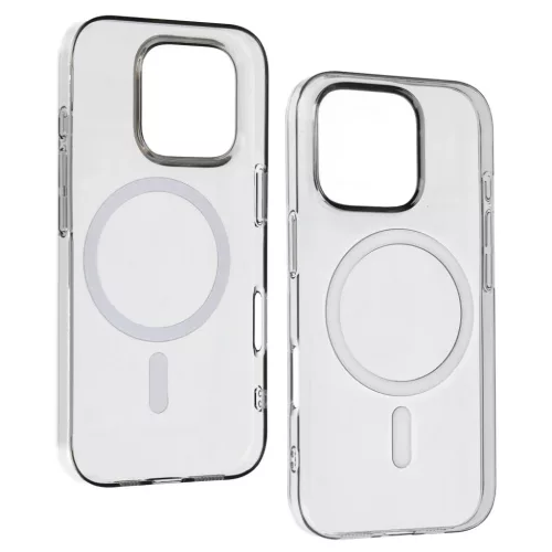  iPhone 17 szürke Átlátszó Vékony MagSafe tok-5900217485674 4 kép
