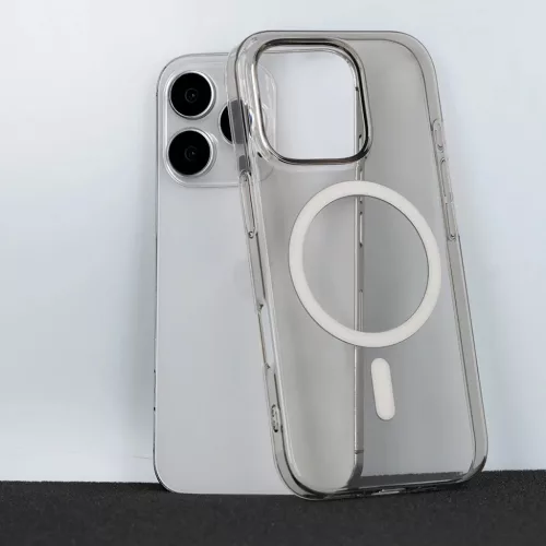  iPhone 17 szürke Átlátszó Vékony MagSafe tok-5900217485674 5 kép